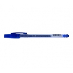 Długopis żelowy 0.5mm niebieski Student Toma TO-071